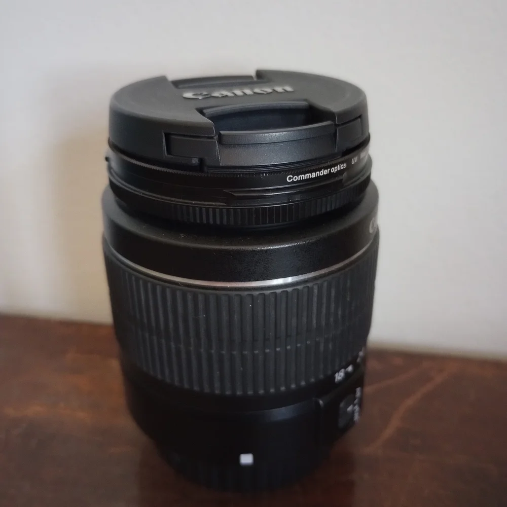 Canon Black Camera Lens